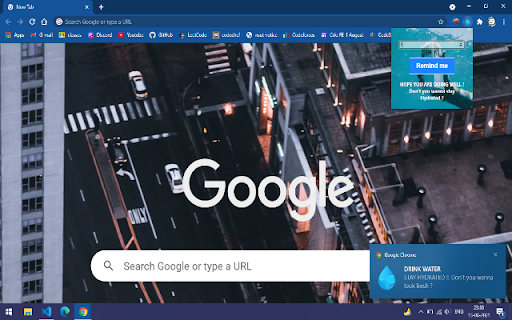 Stay hydrated :: Water Reminder for you