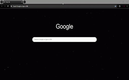 3D Space Wallpaper :: Shows a 3D space live wallpaper with a search bar that uses your default search engine.