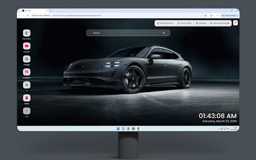 Porsche Taycan Wallpaper :: Upgrade your screen with high-quality Porsche Taycan wallpapers, featuring sleek electric performance!