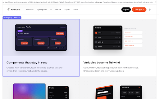 Fountible Capture :: Copy any element from any page straight onto your Fountible canvas.