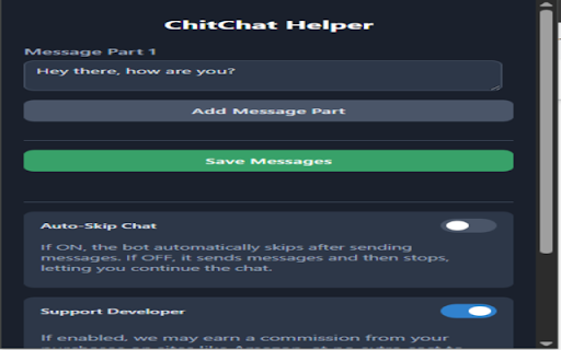 ChitChat Helper :: An extension to automate and assist with chitchat.gg.