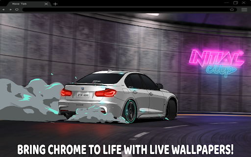 BMW F30 Drifting Live Wallpaper :: Feel the adrenaline with a drifting BMW F30 live wallpaper packed with smoke, speed, and street vibes. 🏁🚗