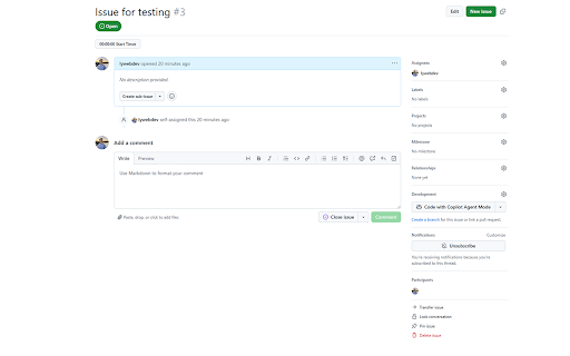 GitHub Time Tracker :: Track time spent on GitHub issues