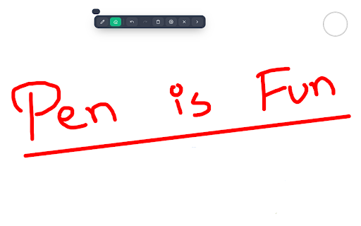 Pen Is Fun :: Draw, highlight, and annotate on any web page with vector drawing, laser pointers, blur redaction, and customizable hotkeys.