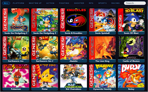 100 Offline Games :: Play 100 classic Genesis games instantly — no upload, no server, 100% local. Powered by Genesis Plus GX.