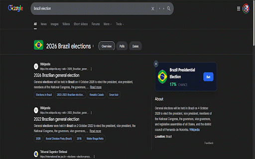 Poly lens :: Turn your reading into a trading edge. PolyLens instantly pops up matching prediction markets for articles you read.