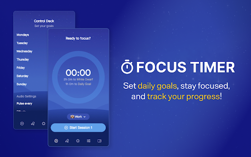 FocusUp - Website Blocker & Focus Mode :: Your Cosmic Journey to Productivity 🚀