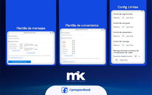 Ai ProspectBook :: ¡Mejora la prospección en Facebook usando IA! ¡Expande tu red, involucra y conecta con 100 posibles clientes diarios! 🚀