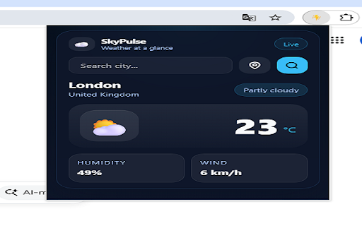 SkyPulse Weather :: Get your location weather info easily.