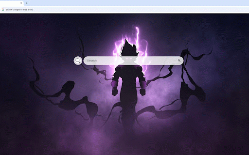 Vegeta Ultra Ego Dragon Ball Super Live Wallpaper :: Vegeta Ultra Ego silhouette glowing with purple aura and fierce Dragon Ball Super energy.