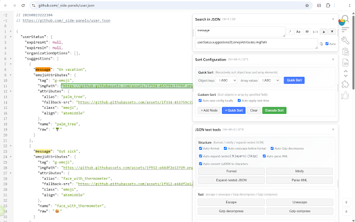 JSON Viewer Extend · 随心录Plus :: 功能丰富的 JSON/JSONP 高亮查看器,支持 XML/SOAP 排版。基于 Manifest V3 和 CodeMirror 6 构建的现代浏览器扩展,替代浏览器原生 JSON 查看器。