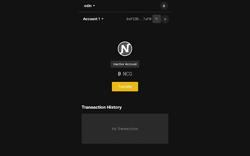 Chrono Development Build :: Nine Chronicles Wallet