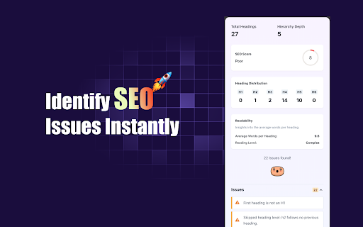 SEO Extension :: Pinpoint SEO issues instantly. Designed for SEO experts and anyone. No guesswork—just results.