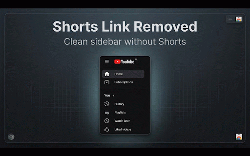 YouTube Hide Shorts :: Hide Shorts from YouTube — remove short videos from home, search, subscriptions & sidebar