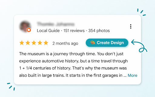 Review Booster :: Design editor for social media posts. Turn customer feedback into polished branded templates for your business.