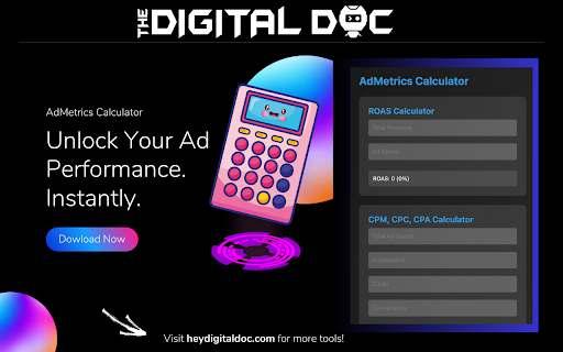 AdMetrics Calculator :: Calculate and track key ad performance metrics