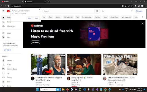 Voice Controlled Yt :: Voice control