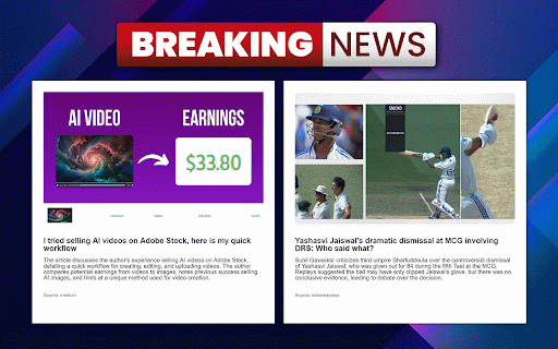 News Card Generator :: Generate beautiful news cards from any news page.