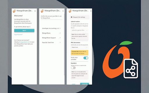 MangoShare :: MangoShare extension for handling files within the MangoShare app