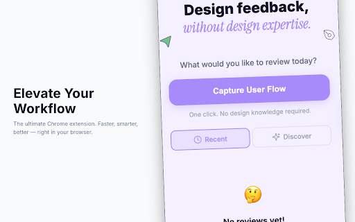 UX Capture - AI Flow Analyzer :: Capture user flows and get AI-powered UX improvement suggestions instantly.