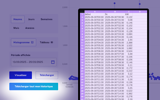 Conso Downloader :: Téléchargez vos données Enedis en un clic