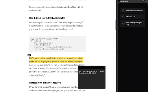 AccessNotes :: Fastest Web Annotation Tool on Chrome.