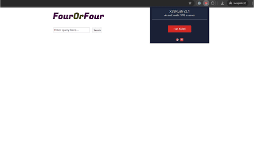 XSSRush :: An automatic XSS scanner
