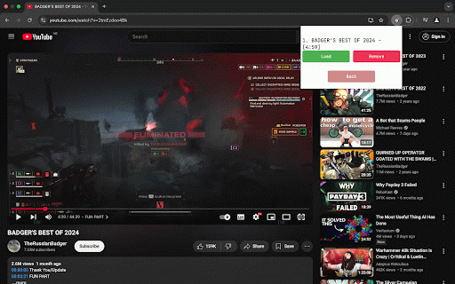 YouTube Timestamp Saver :: Save timestamps from YouTube videos.