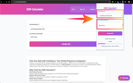 EDD Calculator :: Professional Pregnancy Due Date Calculator with Medical Accuracy & Cultural Insights