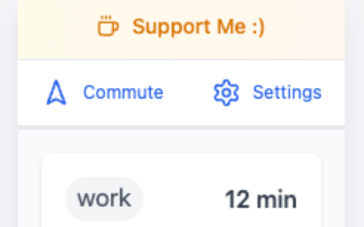 Commute Timer :: Track commute times to saved locations