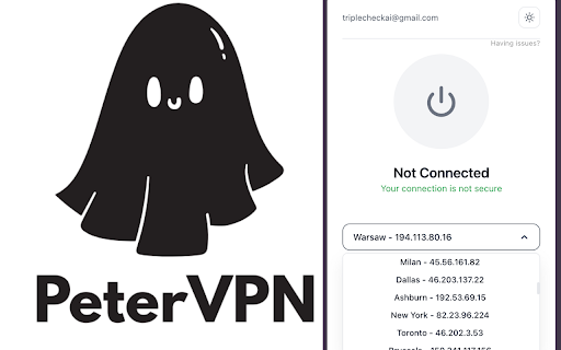 PeterVPN - Fast, Private, & Secure VPN :: Fast, secure VPN with a powerful ad blocker. Browse privately with one click.