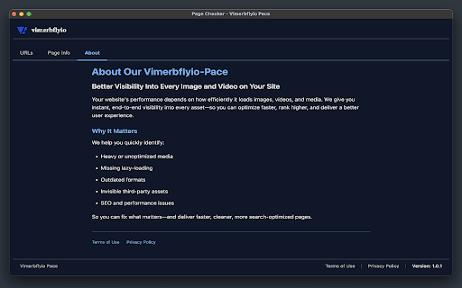 Vimerbflyio Pace :: Vimerbflyio Pace Chrome Extension