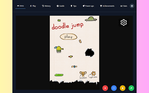 Doodle Jump :: Jump your way to the top in this addictive platform game!