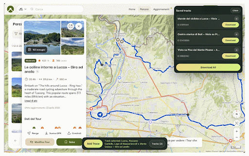 Komoot GPX Export :: Export Komoot tours as GPX files.
