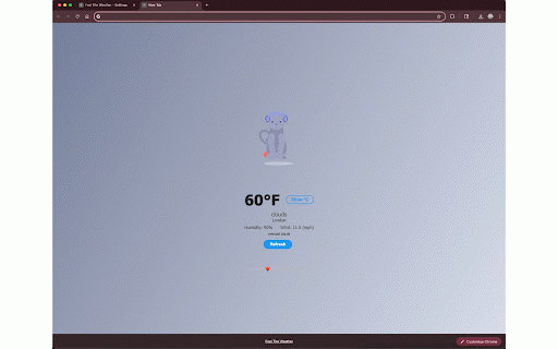Feel The Weather :: Experience weather through beautiful animations and overlays