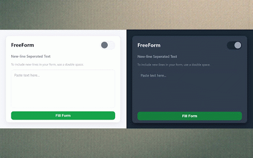 FreeForm :: Fill Forms Fast