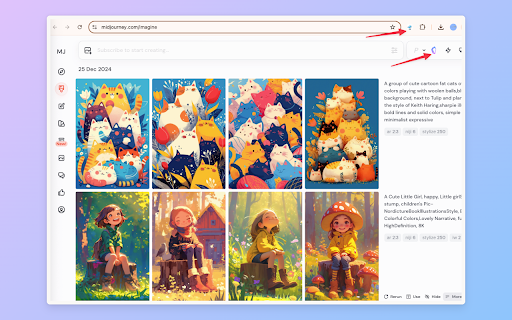 Midjourney to Obsidian - Export & Backup :: Export & backup Midjourney AI art prompts to Obsidian. One-click batch export to Markdown files.