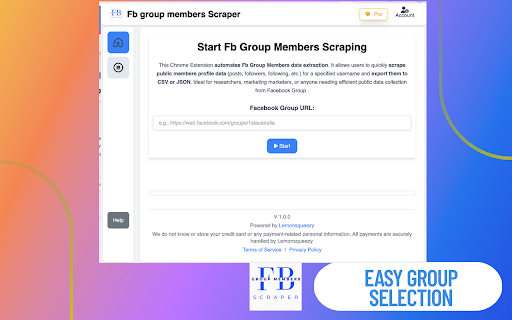 FB Group Members Scraper, Facebook Group Members Scraper :: Scrape Facebook group members: names, profile links, and avatars. Fast, easy, and exportable.