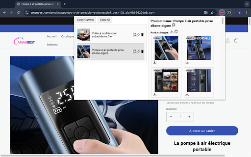 YouCopy :: Copy Descriptions and Image Products from Shopify and YouCan, save them or insert them to YouCan Editor.