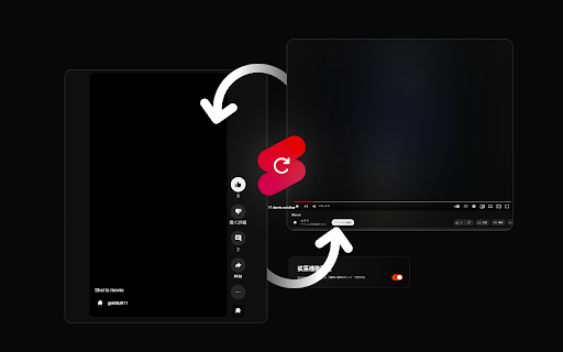 YT shorts swicther :: Toggles YouTube URLs between short video format and regular video format.