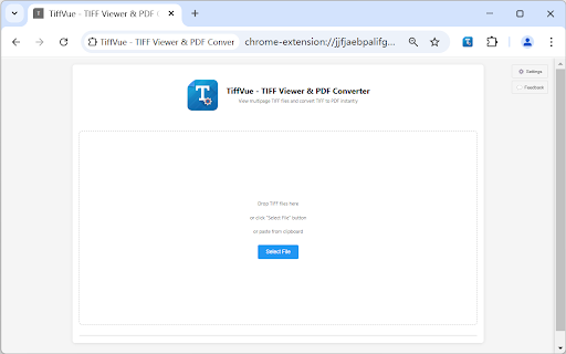 TiffVue - TIFF Viewer & PDF Converter :: View and convert TIFF files