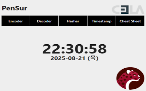 PenSur :: Encoding or Decoding & hashing & Timestamp &Attack payload