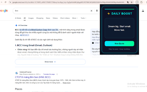 Daily Motivation Tech :: Display a daily motivational quote with a futuristic tech-style interface.