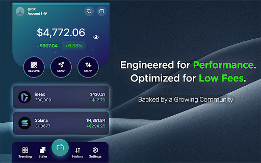 IDX Wallet :: IDX Solana Wallet for Business | Secure Web3 Payments for Teams and Enterprises with zero platform fees.