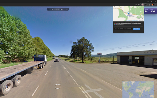 GeoGuessr Helper :: Displays location information (coordinates, map, region name) for the current GeoGuessr round to help you learn geography.
