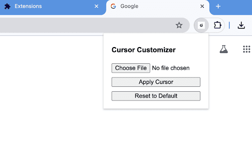 Cursor Customizer :: Customize your cursor by uploading a picture