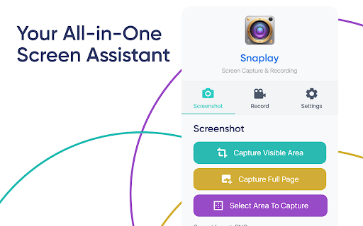 Snaplay - Screen Capture & Recording :: Capture and record your screen moments with ease. Take screenshots, record your screen, and save your digital memories.