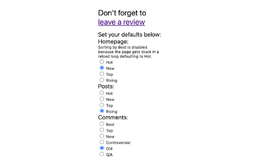 Not Hot Enough :: Reddit not Hot enough? Change the default main page of your subreddits.