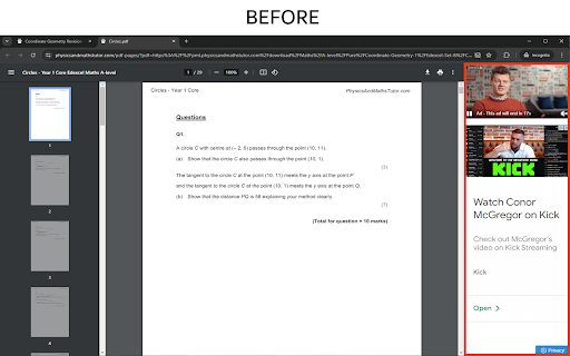 PMT PDF's :: Removes ads on PMT PDF pages. PMT remove ads. Physicsandmathstutor.