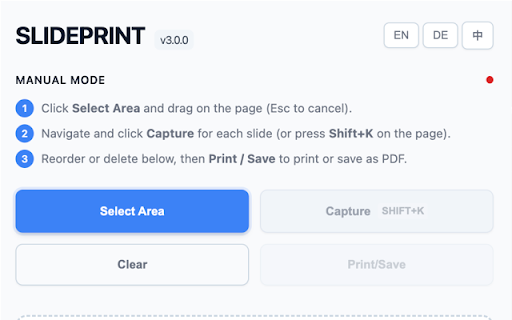 Slideprint :: Print slides from any deck